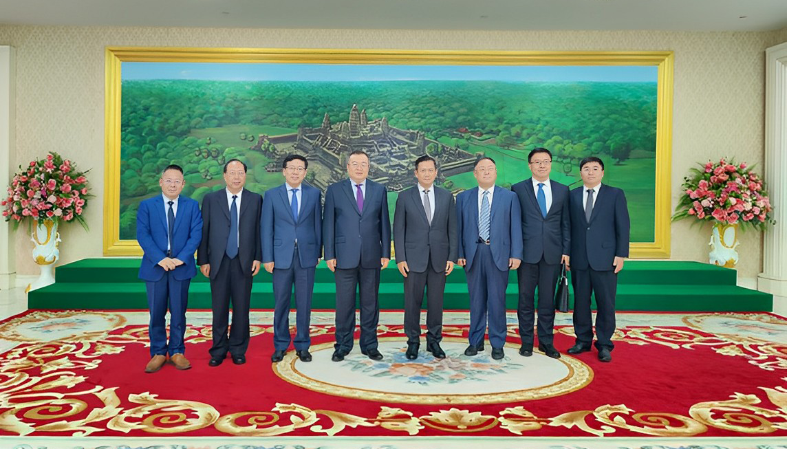 中智集團(tuán)黨委書記、董事長(zhǎng)卜玉龍應(yīng)邀出訪柬埔寨并開展系列商務(wù)活動(dòng)